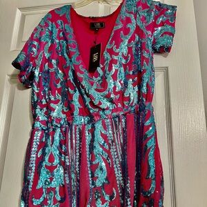 🌸Lucky & Blessed Sequin Romper